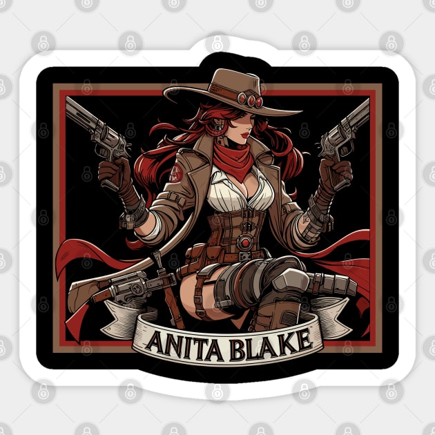 Anita Blake Vampire Hunter Sticker by Trendsdk